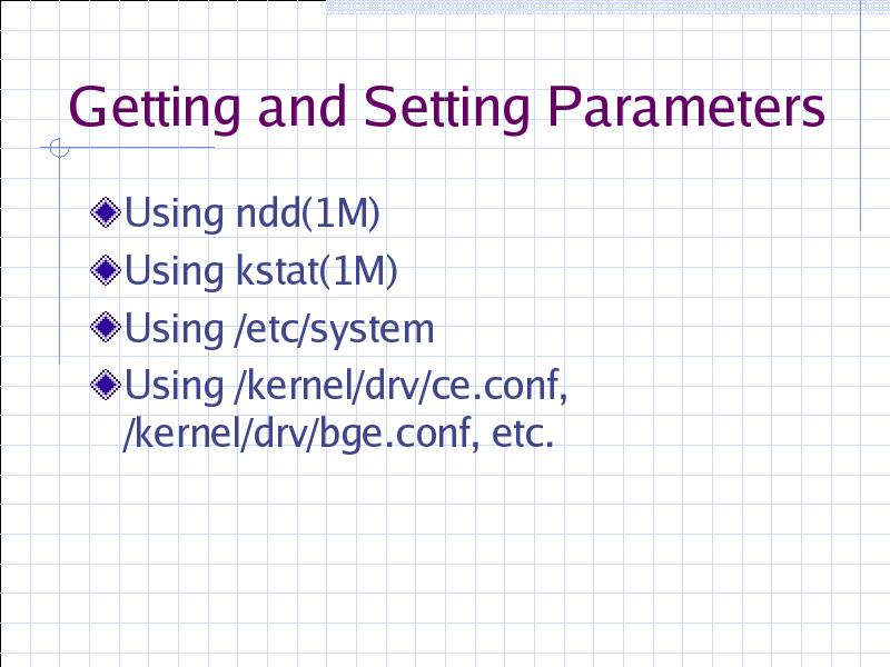 Getting and Setting Parameters